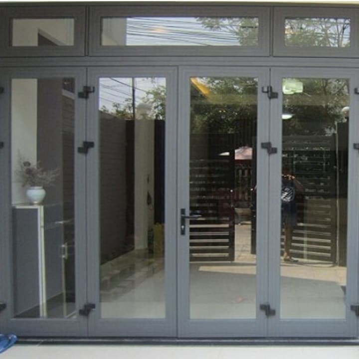 Báo giá cửa nhôm Xingfa màu ghi sẫm tại Hà Nội, HCM - Mẫu mã đẹp