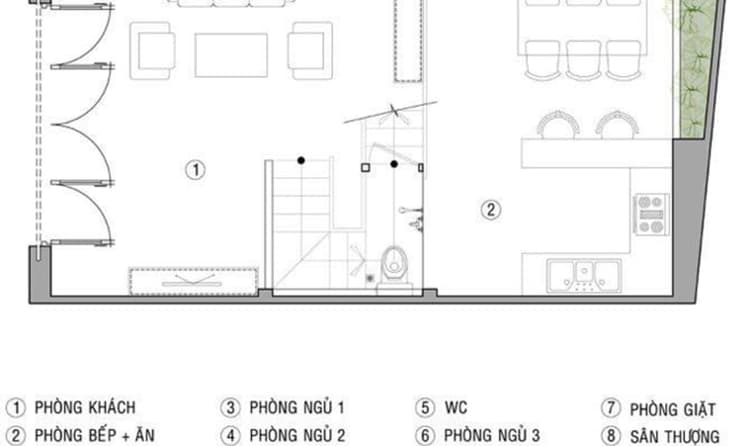 Bạn có biết tầng trệt là gì không? Tác dụng của cửa kính tầng trệt.