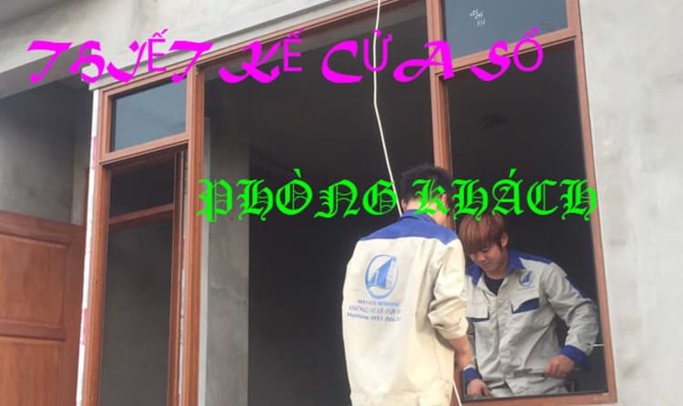 Các cách thiết kế cửa sổ phòng khách