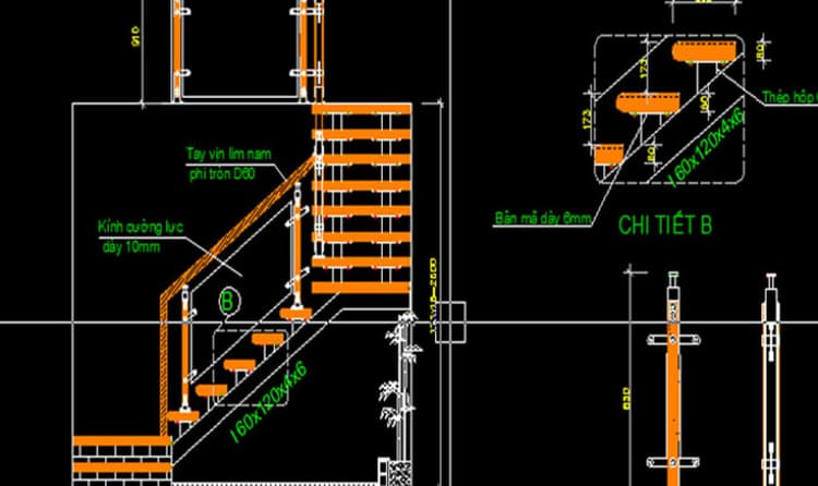 Bạn đã biết cách đo kính cầu thang không cần dưỡng chưa.