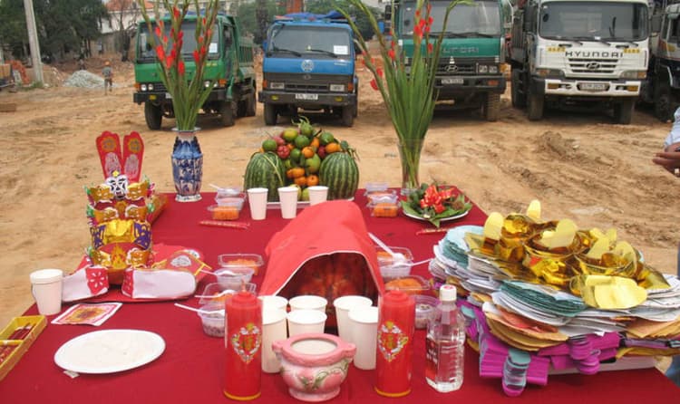 Bạn đã biết cách cúng động thổ xây nhà chưa