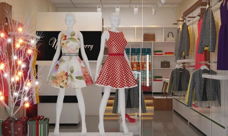 Lý do cần làm cửa kính cho shop thời trang