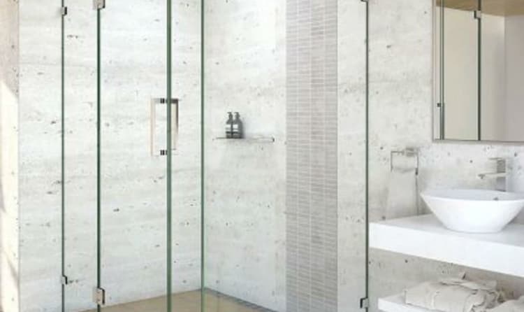 Thiết kế phòng tắm nhỏ 3m2 với kính cường lực trong công trình nhà ở thực tế