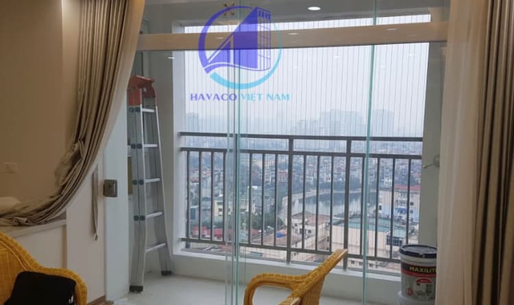 cửa kính cường lực tại tỉnh Hưng Yên trong công trình nhà ở thực tế