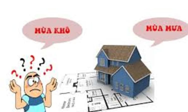 Nên xây nhà vào tháng mấy là đẹp nhất trong năm trong công trình nhà ở thực tế