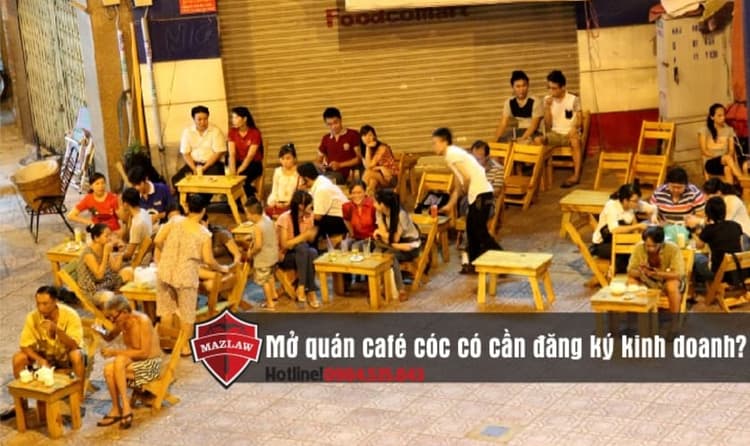 Mở quán cafe cóc có cần giấy phép kinh doanh trong công trình nhà ở thực tế