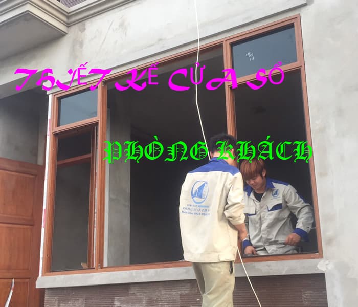 Các cách thiết kế cửa sổ phòng khách