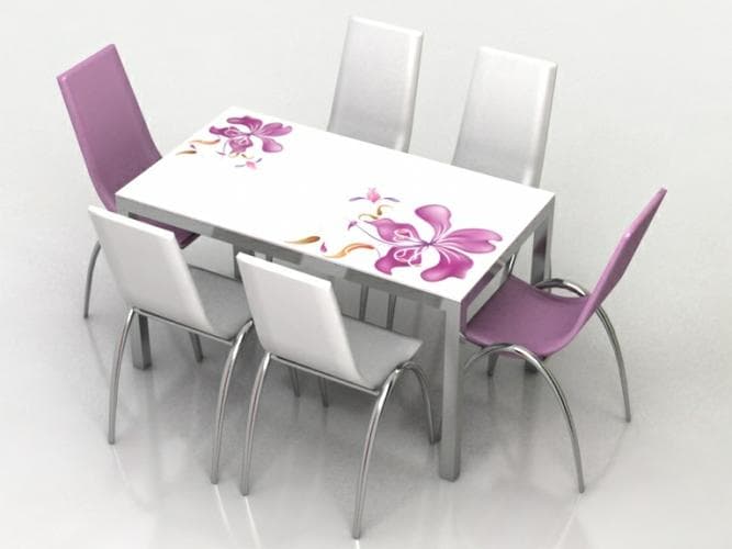 Có nên dùng bàn ăn mặt kính chân inox hay không?