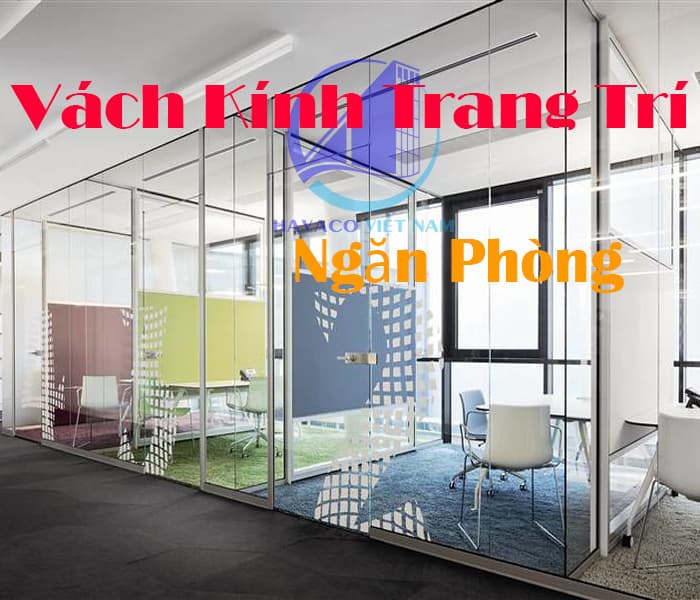 Các mẫu vách kính trang trí phòng khách đẹp