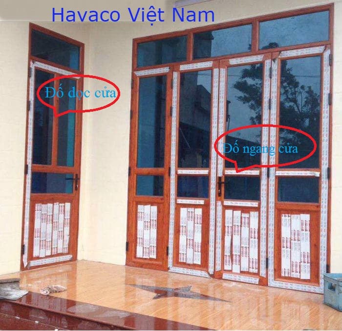 Cửa nhôm Xingfa chia đố