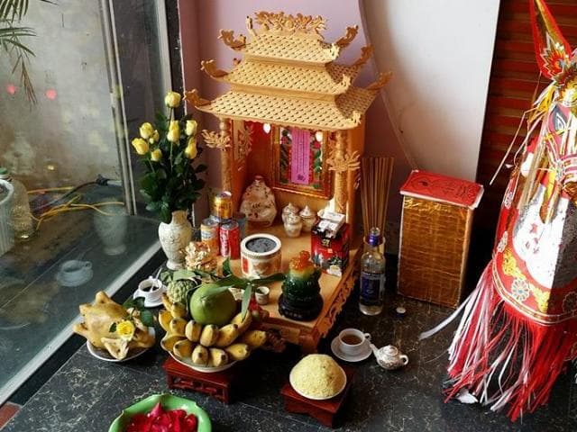 Vị trí đặt bàn thờ ông địa trong nhà