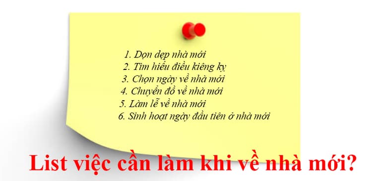 Khi về nhà mới cần cúng những gì?