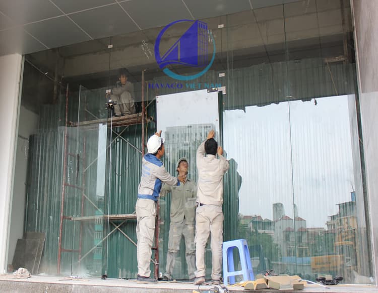 Cửa kính cường lực quận Nam Từ Liêm