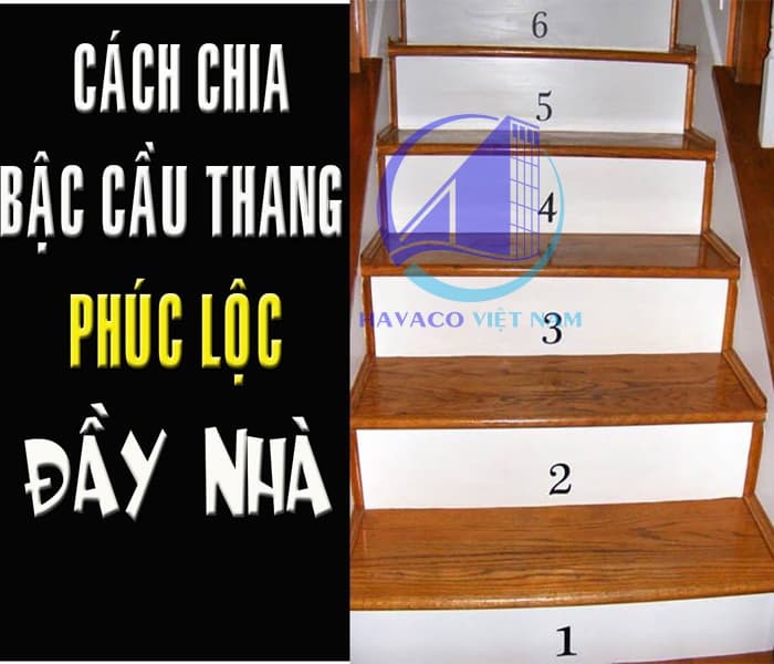 Công thức chia bậc cầu thang