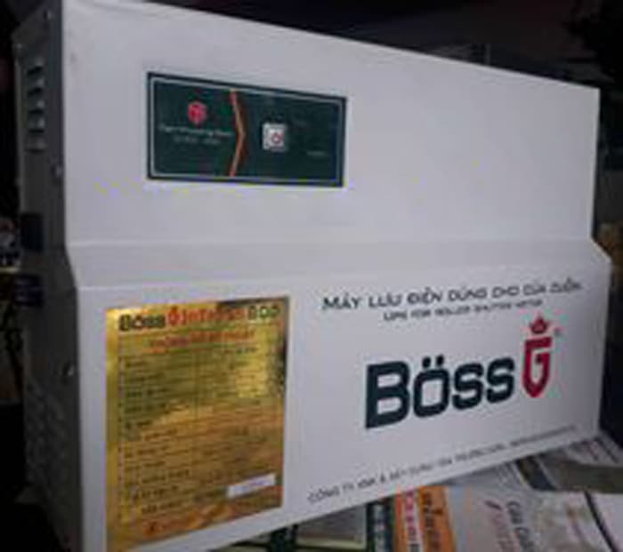 Bình lưu điện cửa cuốn loại nào tốt?