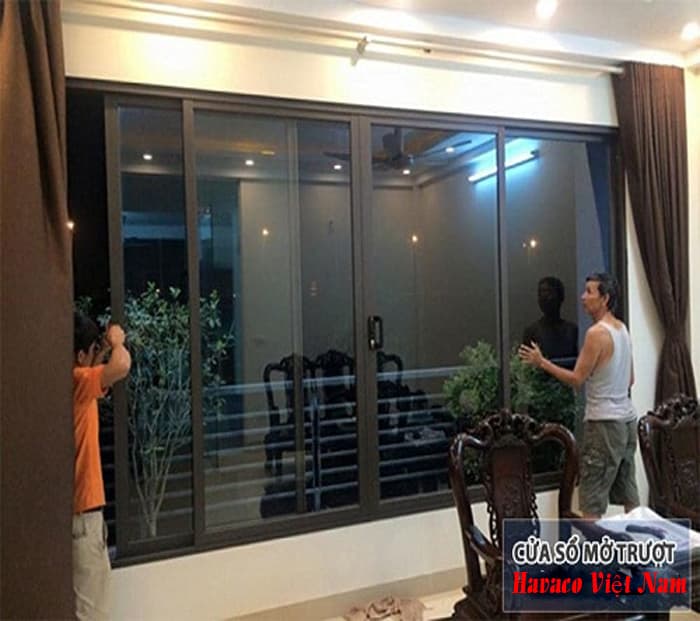 Chi tiết cấu tạo cửa nhôm kính