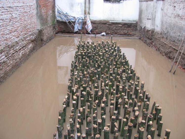 Chiều sâu chôn móng tối thiểu khi xây dựng nhà là bao nhiêu?