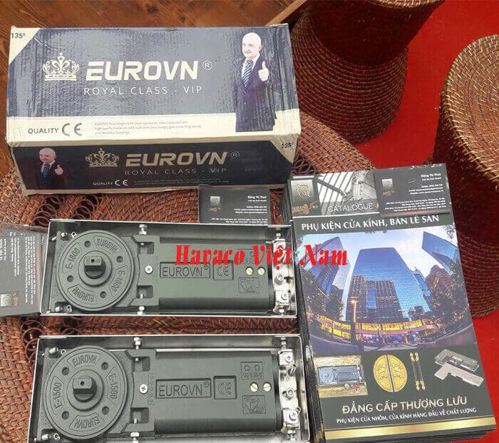 Báo giá phụ kiện cửa kính cường lực Eurovn