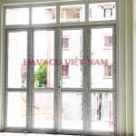 Cua di mo quay 2 canh havacovn nhom PMA ho532r