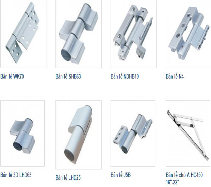 Phụ kiện cửa nhôm PMA