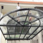 Mái kính cường lực lấy sáng