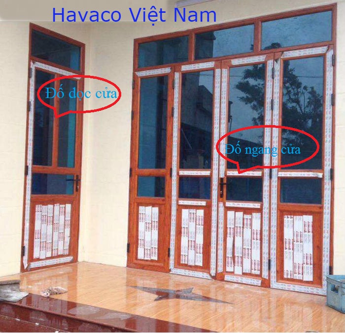 Chi tiết vật liệu và cấu tạo liên quan Cửa nhôm Xingfa chia đố