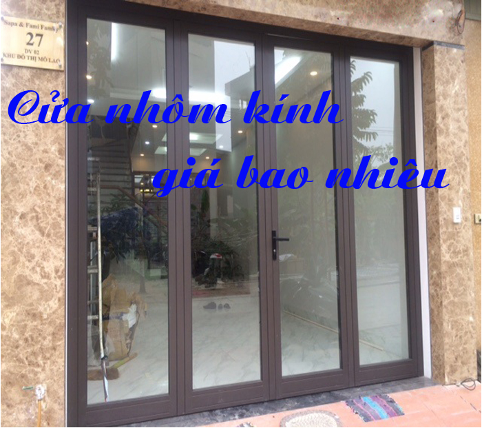 Không gian ứng dụng thực tế của Làm cửa nhôm kính giá bao nhiêu tiền 1m2
