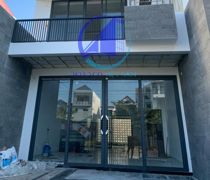 Cửa nhôm trượt quay 2 cánh, 4 cánh