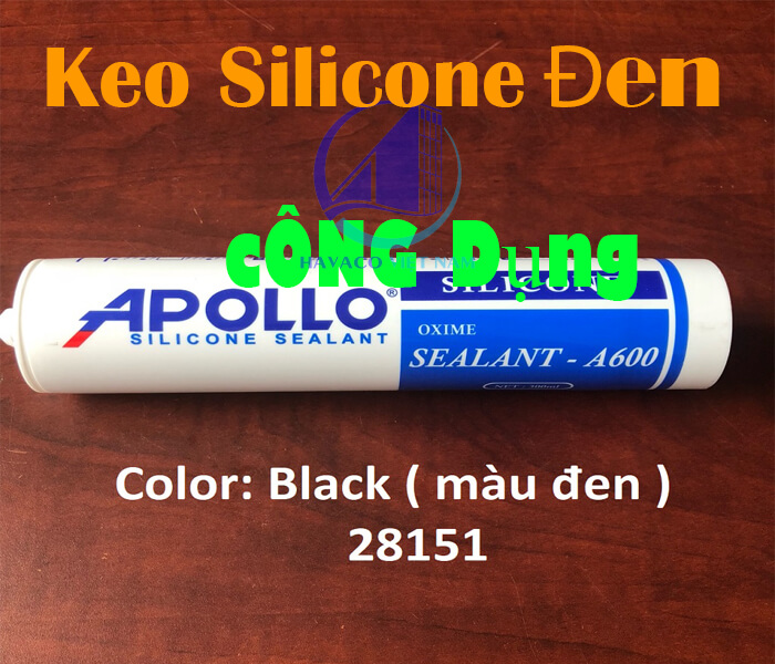 Hình minh họa Keo silicon màu đen dùng cho cửa kính và nhôm kính khi nào? - ảnh 1
