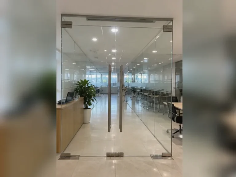 Công trình cửa kính tự động văn phòng tại Nam Từ Liêm