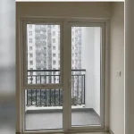 Chi tiết khung, kính và đường hoàn thiện Cửa nhựa lõi thép tại Đông Anh, Hà Nội