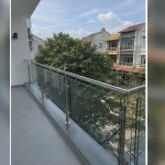 Không gian bên trong sau khi hoàn thiện hạng mục Lan can kính cường lực tại Thanh Xuân, Hà Nội