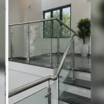 Không gian sử dụng thực tế sau khi bàn giao Lan can kính cường lực tại Thanh Xuân, Hà Nội