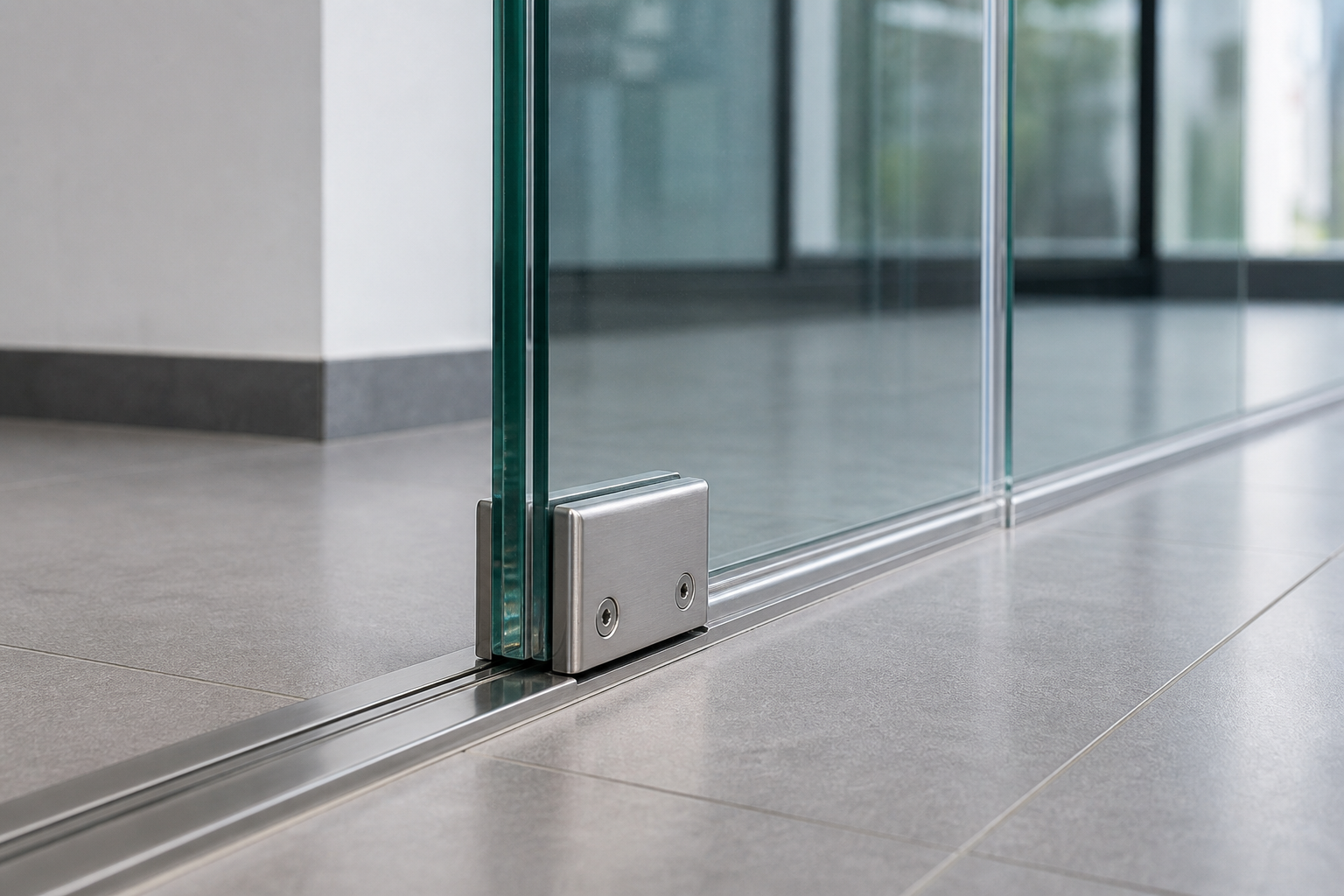 Phụ kiện và cấu tạo vách kính cường lực 12mm