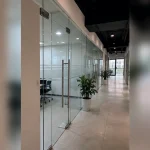 Không gian bên trong sau khi hoàn thiện hạng mục Cửa kính lùa tại Hoàn Kiếm, Hà Nội