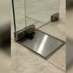 Góc nhìn ngang thể hiện độ thẳng và cân đối Cửa kính lùa tại Hoàn Kiếm, Hà Nội