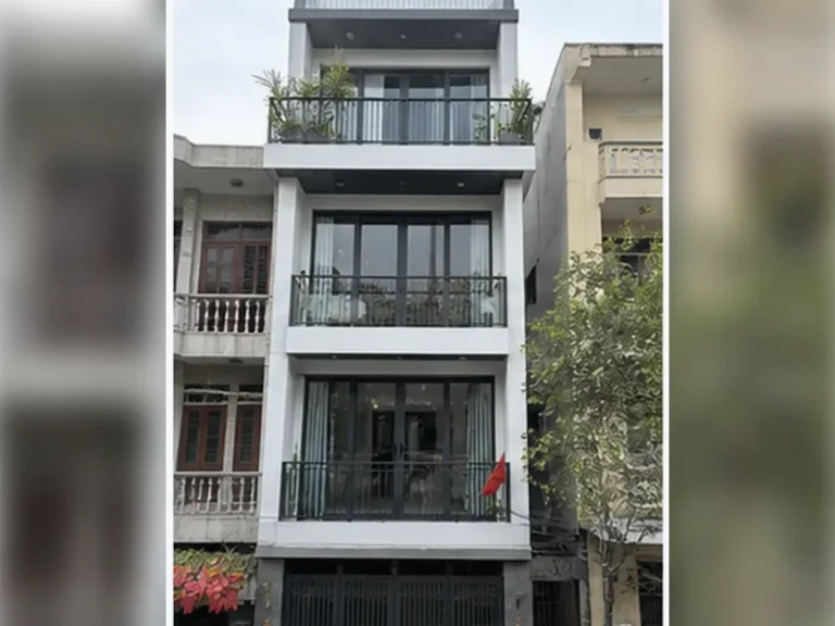 Công trình cửa nhôm kính phòng ngủ tại Hai Bà Trưng