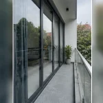 Chi tiết khung, kính và đường hoàn thiện Cửa nhôm kính tại Hai Bà Trưng, Hà Nội