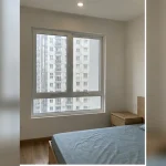 Hệ cửa nhựa lõi thép đồng bộ trong căn hộ Hà Đông