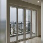 Ảnh tổng thể công trình sau khi hoàn thiện Cửa nhựa lõi thép tại Mỹ Đình, Hà Nội