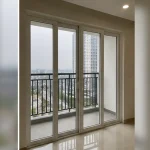 Ảnh tổng thể công trình sau khi hoàn thiện Cửa nhựa lõi thép tại Gia Lâm, Hà Nội
