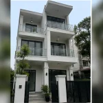 Ảnh tổng thể công trình sau khi hoàn thiện Lan can kính cường lực tại Bắc Từ Liêm, Hà Nội