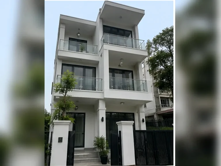 Công trình lan can kính cầu thang tại Bắc Từ Liêm