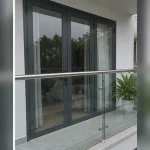 Chi tiết tay nắm, khóa hoặc phụ kiện vận hành Lan can kính cường lực tại Bắc Từ Liêm, Hà Nội