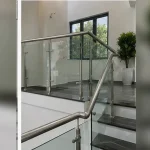 Không gian sử dụng thực tế sau khi bàn giao Lan can kính cường lực tại Bắc Từ Liêm, Hà Nội