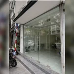 Chi tiết khung, kính và đường hoàn thiện Mái kính cường lực tại Cầu Giấy, Hà Nội