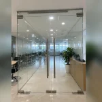 Ảnh tổng thể công trình sau khi hoàn thiện Vách kính cường lực tại Nam Từ Liêm, Hà Nội
